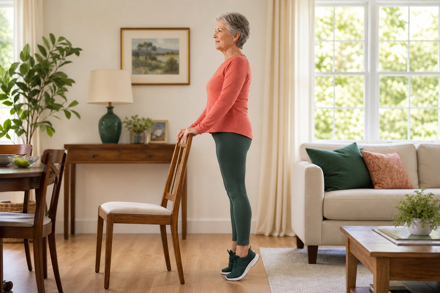 5 Gentle Exercises to Help You Feel Steadier at Home