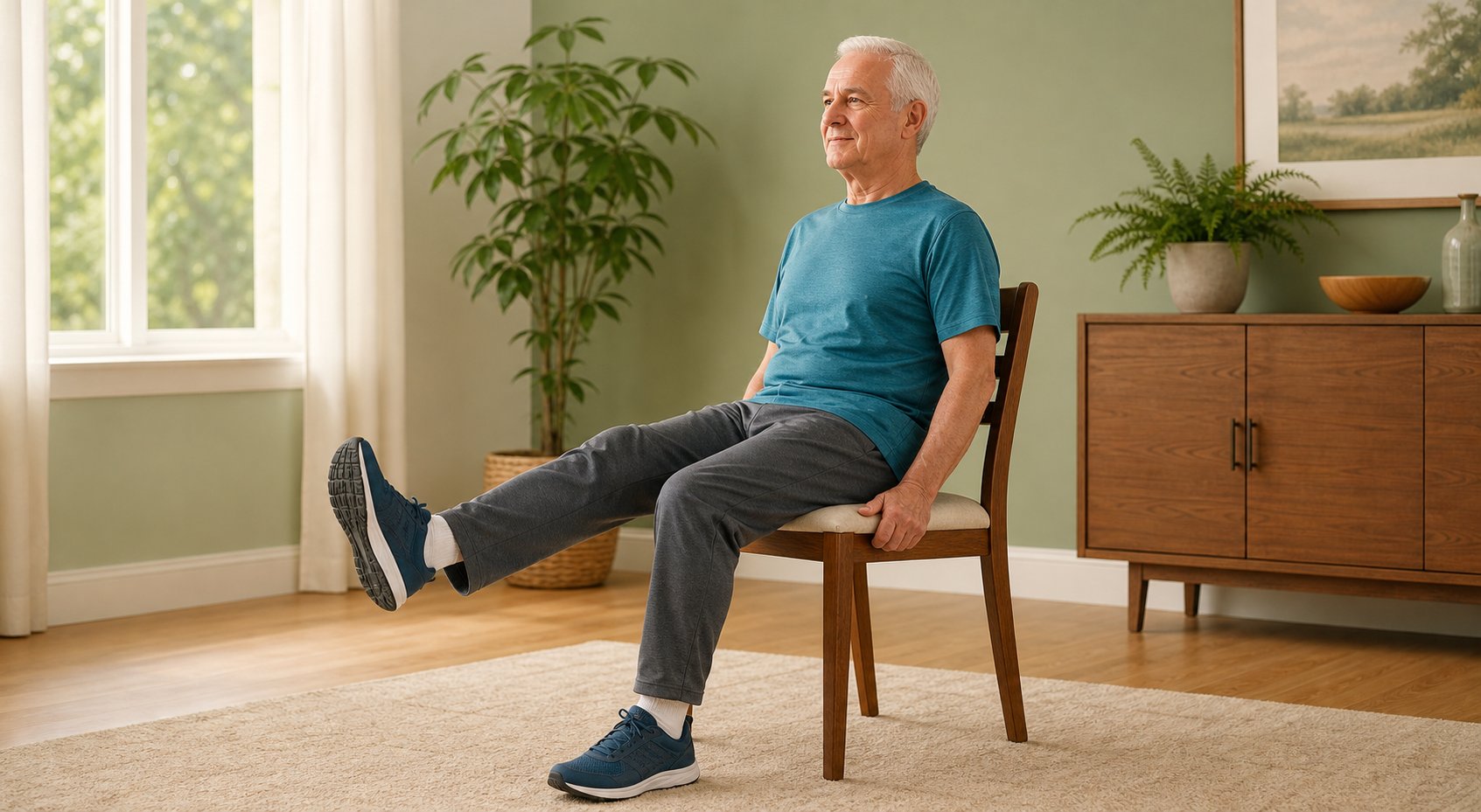 A 10-Minute Chair Routine for Stiff Mornings